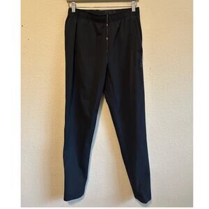 Mens Fila Sport Windbreaker Pants Black Live in Motion Size Small